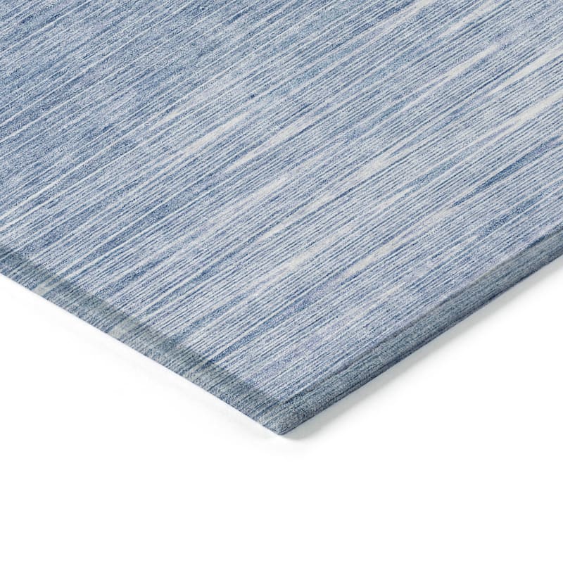 Machine Washable Indoor/ Outdoor Chantille Ombre Stripes Rug