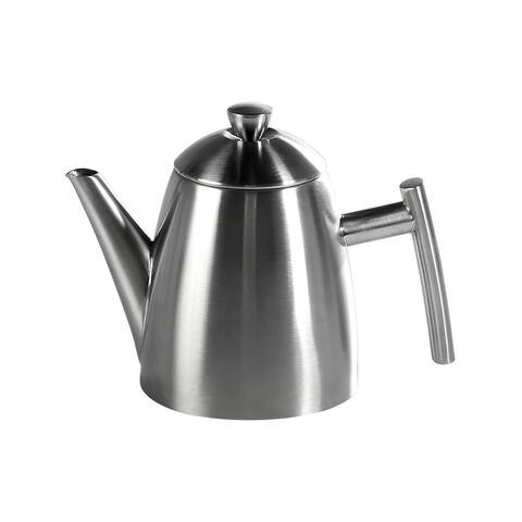Frieling Primo mirror finish Teapot , Stainless Steel w/ Infuser