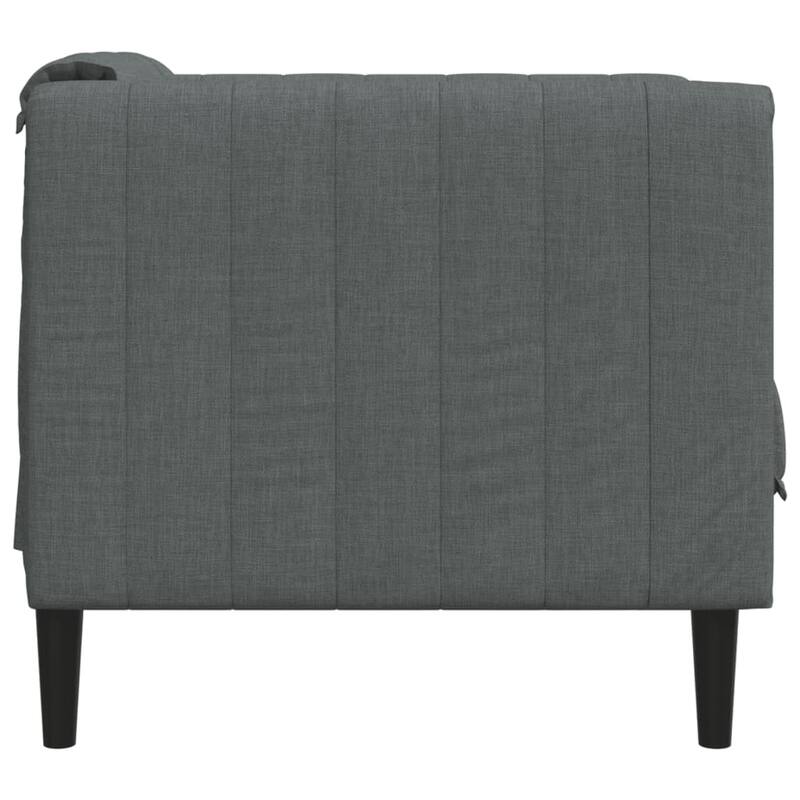 vidaXL Sofa Chair Upholstered Armchair Seating Living Room Faux Suede Leather