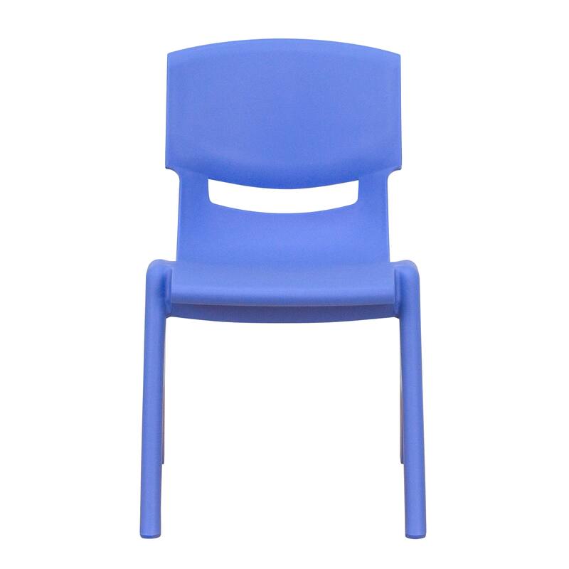 10 Pack Plastic Stackable School Chair with 12" Seat Height - Preschool Chair