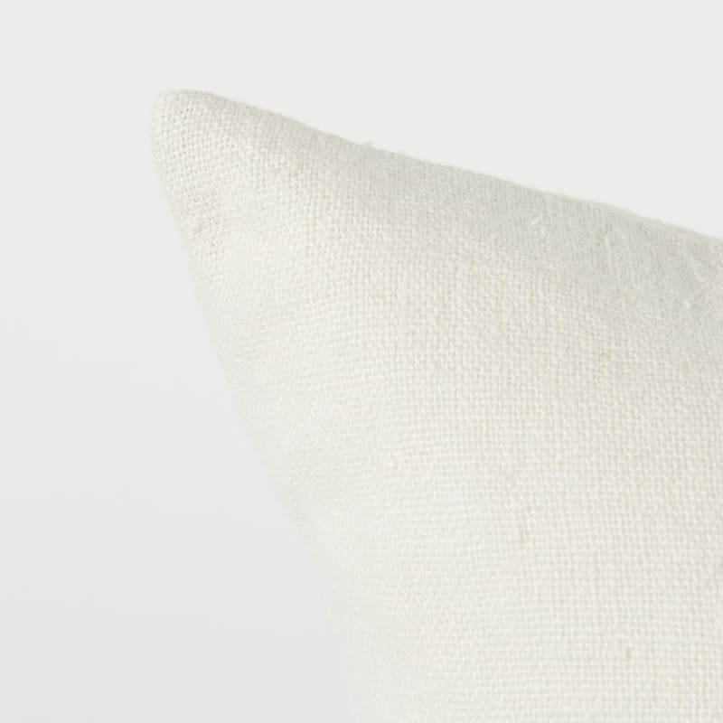 Beige and Central Blue Stripes Accent Pillow Cover