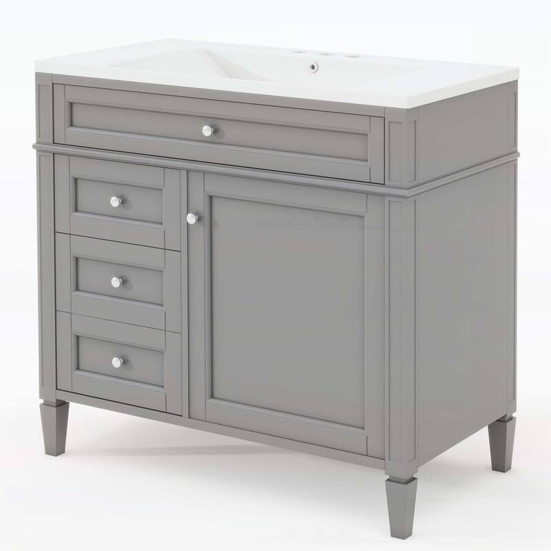 36'' Bathroom Vanity with Top Sink