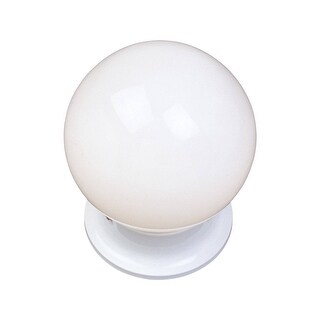Maxim White Shade 1-light White Essentials 588x Flush Mount Light