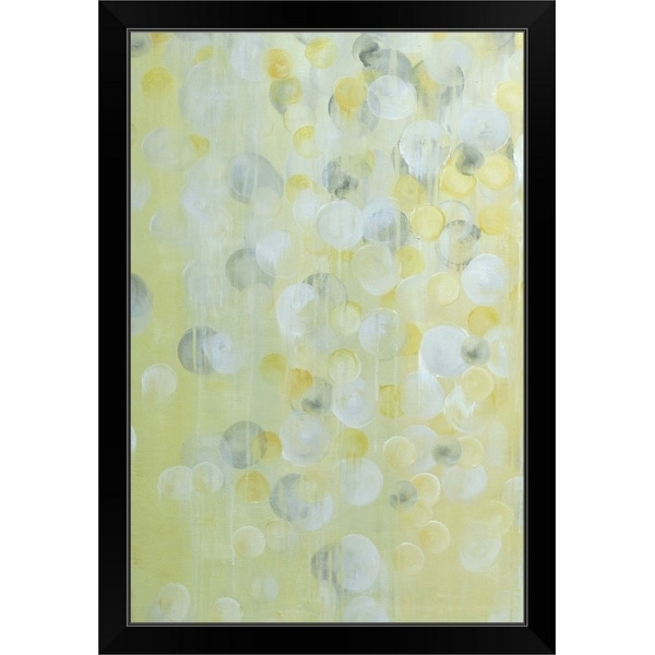"Wishing Bubbles" Black Framed Print