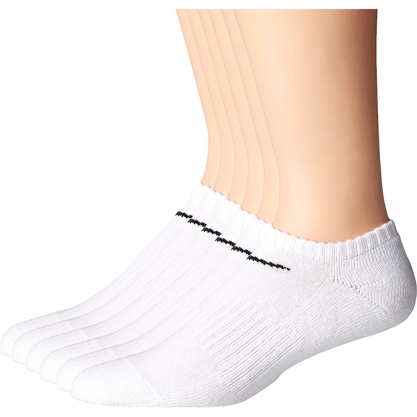 6 Pairs NIKE Performance Cushion Low Rise Socks with Band