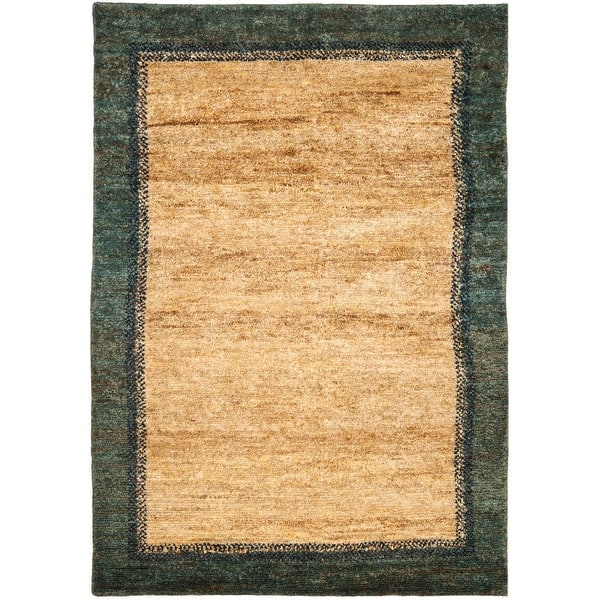 slide 2 of 2, Lauren Ralph Lauren Handmade Clayton Transitional Border Hemp Rug 2' x 3' - Chatham Blue - Rectangle