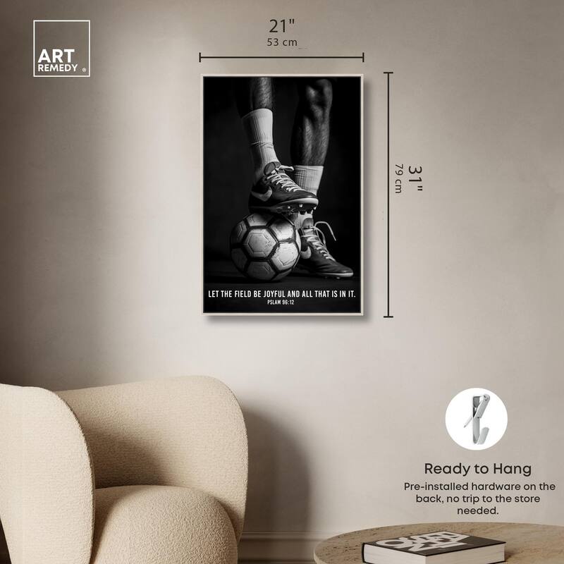 Let the Field be Joyful Canvas by Art Remedy