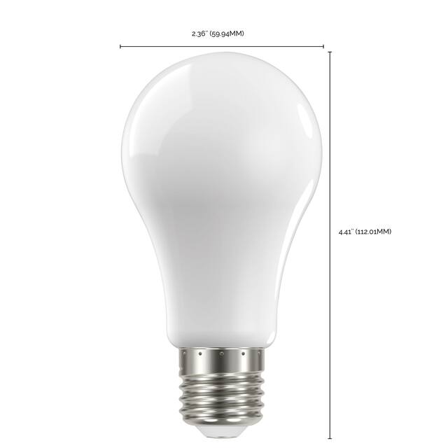 13.5 Watt LED A19 Soft White Medium Base 3000K 90 CRI 120 Volt - N/A