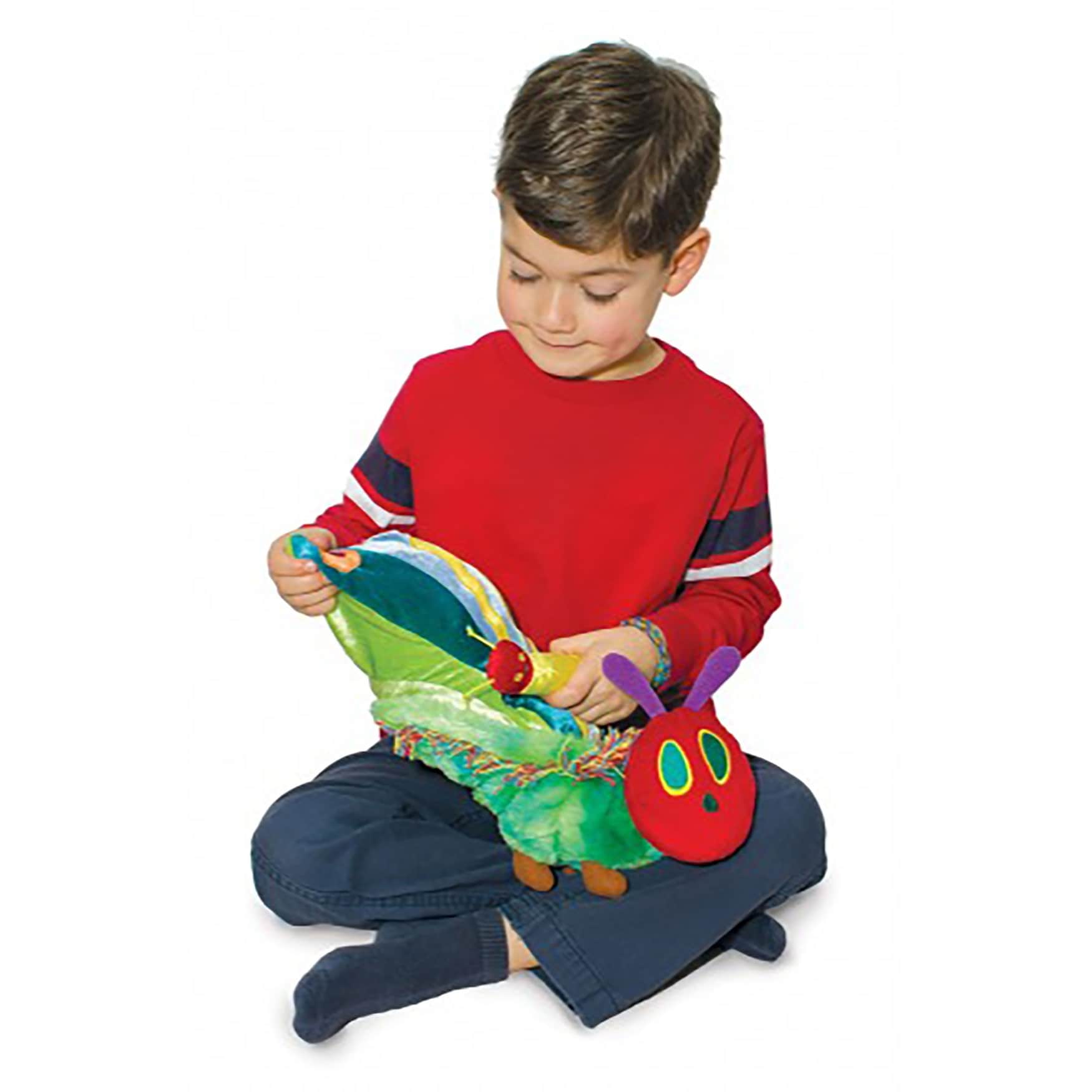 very hungry caterpillar & butterfly reversible plush toy