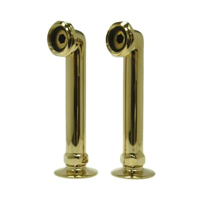Kingston Brass 6" Riser with 1/2" NPS Connections for Leg Tub Fillers