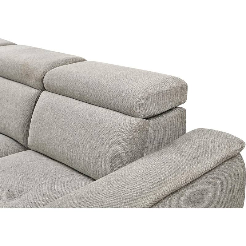 Roomfitters U-Shaped Sleeper Sofa, 121" Oversized 2 in 1 Pull-Out Bed, Sectional Sofa with Double Storage Chaise