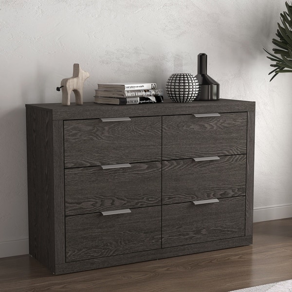 slim fit dress slacks Ralinksi Six Drawer Dresser — Empire Home Center main image 1