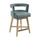 preview thumbnail 4 of 20, Madison Park Glenwood 180 degree Swivel Counter Stool Auto-Return
