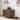 Farmhouse Brown Entryway Shoes Bench Lift-Top Wooden Storage Trunk