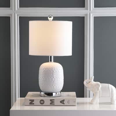 SAFAVIEH Lighting 19-inch Tucana LED Table Lamp. - 10"W x 10"D x 19"H