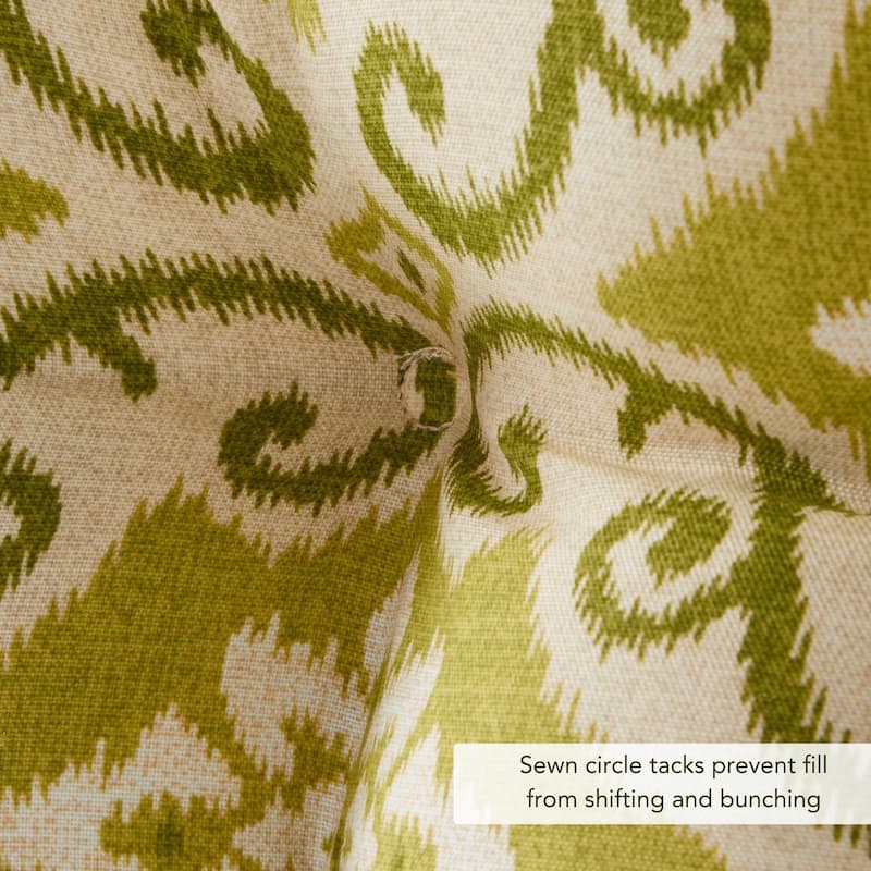 Shoreham Ikat 21 x 42-inch Outdoor Seat/Back Chair Cushion (Set of 2) (Cushions Only)