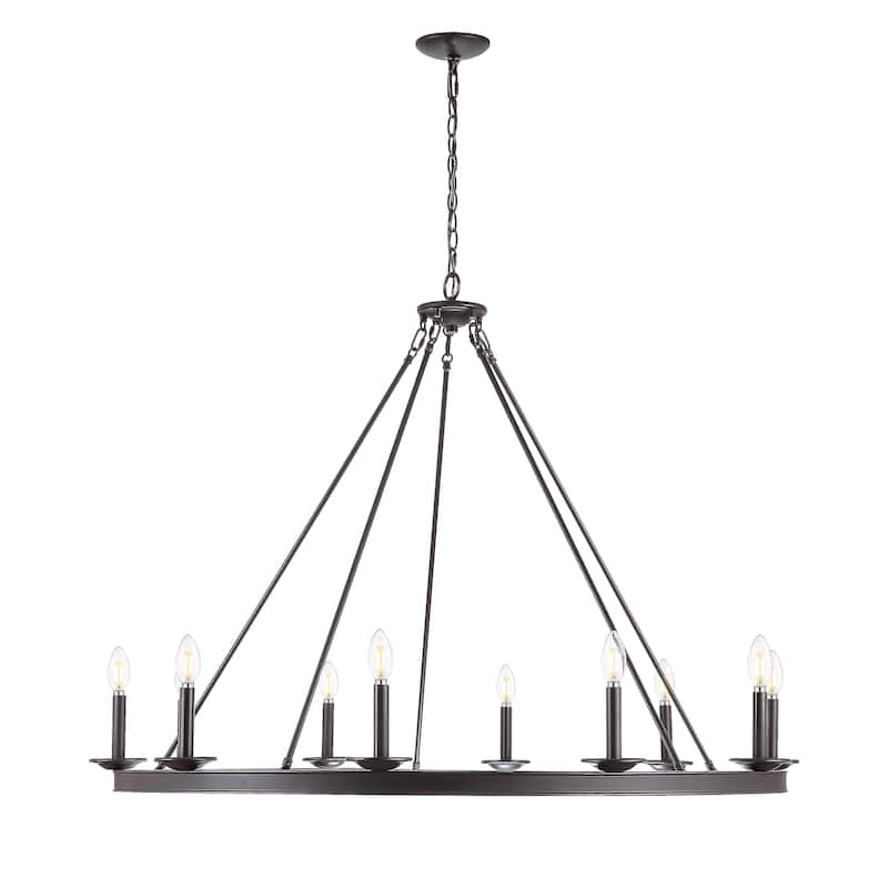 SAFAVIEH Telta 10-Light Adjustable Chandelier