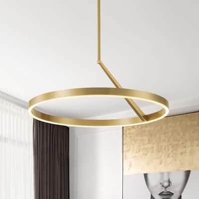 Circle 3000K Dimmable LED Pendant Light