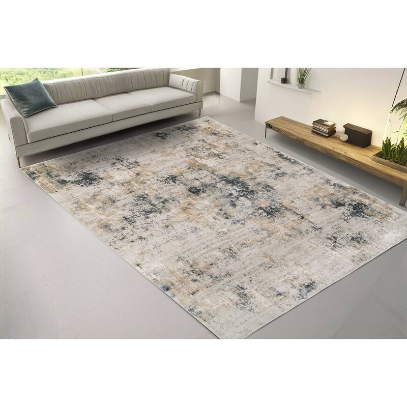 Dynamic Rugs Quartz Traditional Area Rug