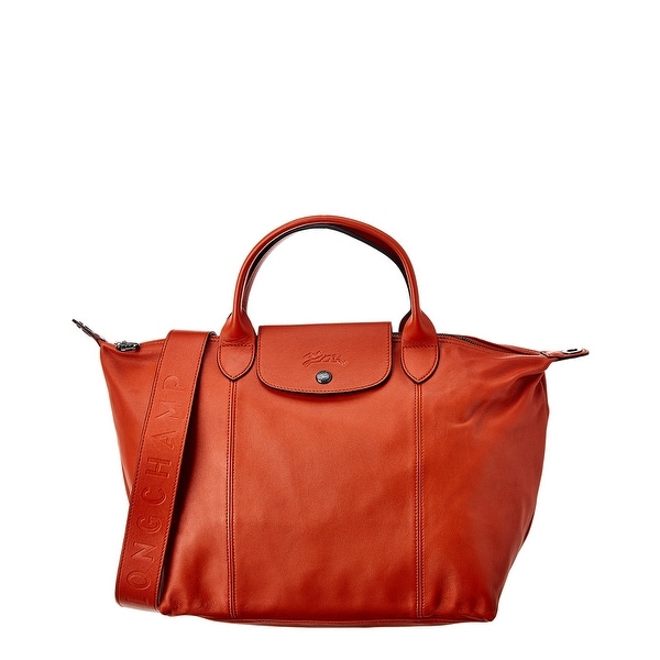 longchamp le pliage medium short handle