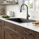 preview thumbnail 13 of 19, Karran Kadoma Touchless One-Handle Triple Function Sprayer Kitchen Faucet