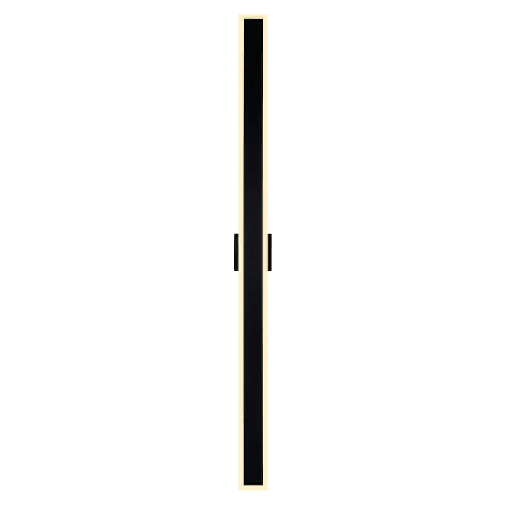 Malibu Integrated LED 80in Black Outdoor Wall Light