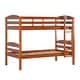 preview thumbnail 26 of 92, Walker Edison Solid Wood Convertible Twin-over-Twin Bunk Bed