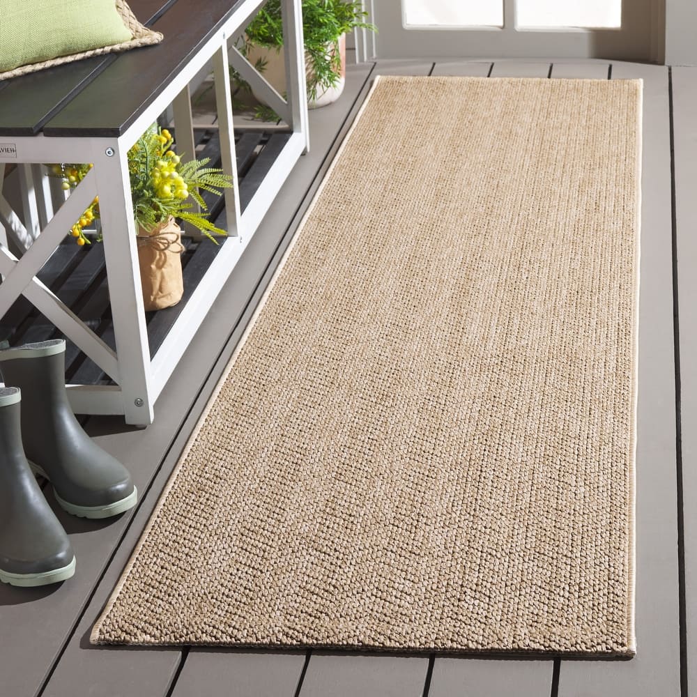 SAFAVIEH Sisal All-Weather Aoife Transitional Indoor/Outdoor Rug