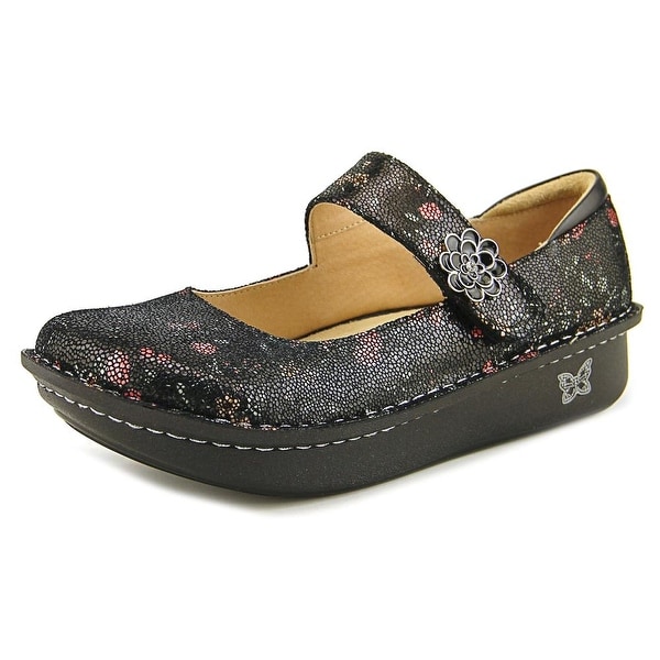 Alegria Paloma Women W Round Toe Leather Black Mary Janes