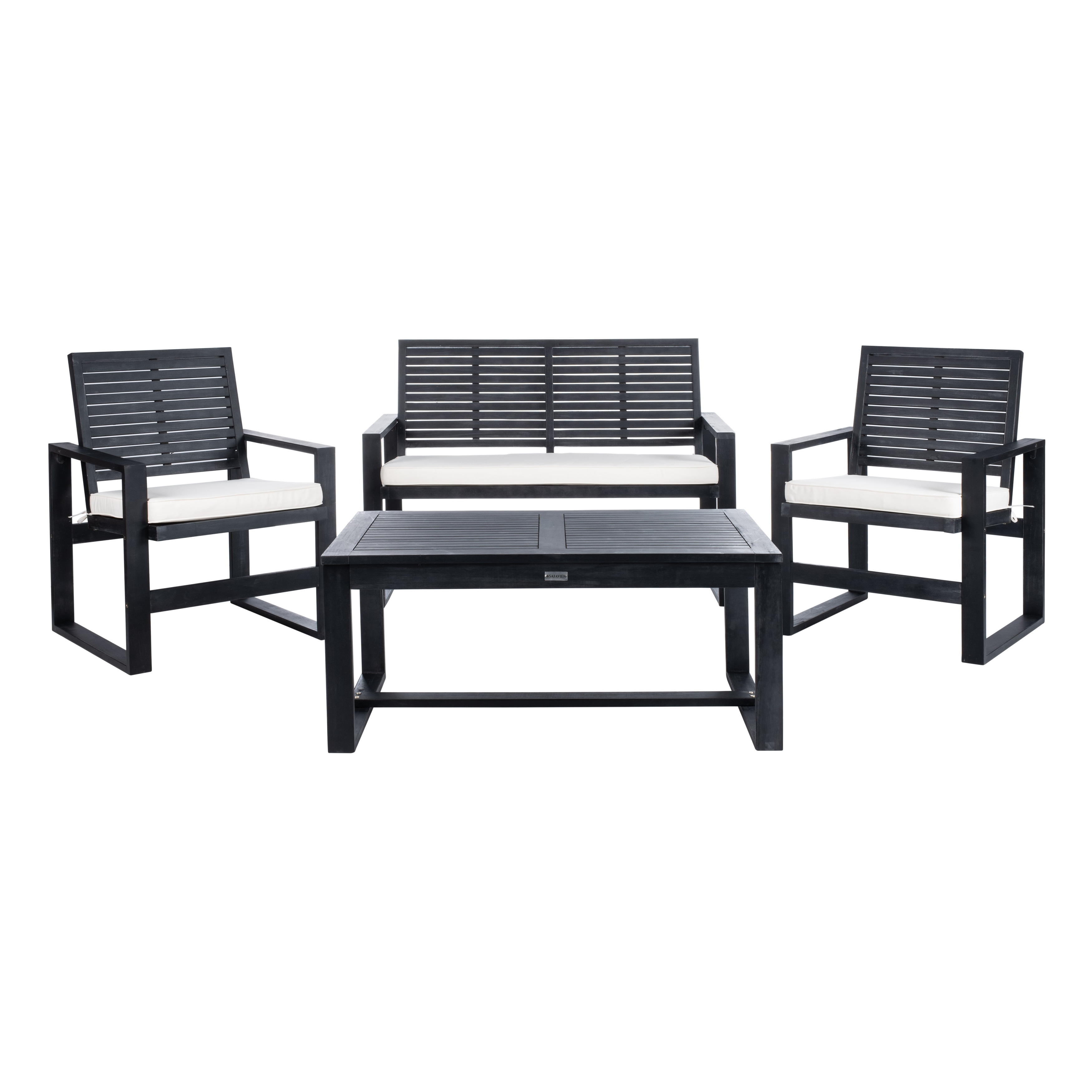 Safavieh 4 piece outdoor set top