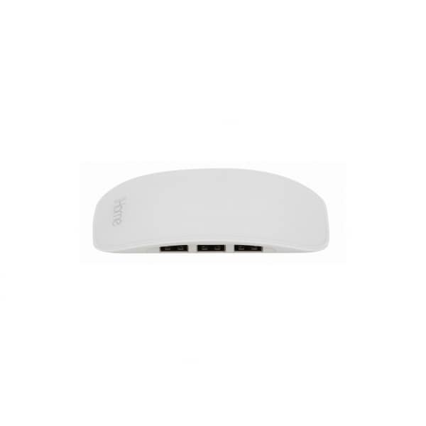 iHome IMAC-U100W 4-Port USB 2.0 Hub, White