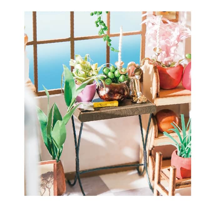 DIY 3D House Puzzle - Emily's Flower Shop 258pcs