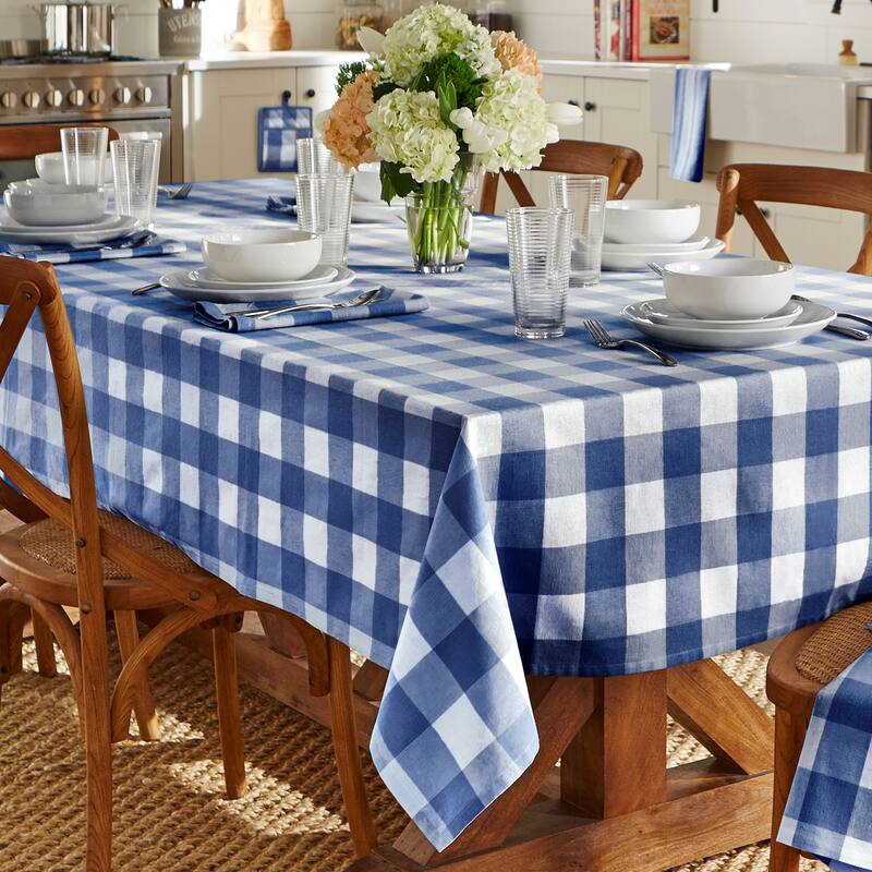 The Gray Barn Emily Gulch Buffalo Check Tablecloth