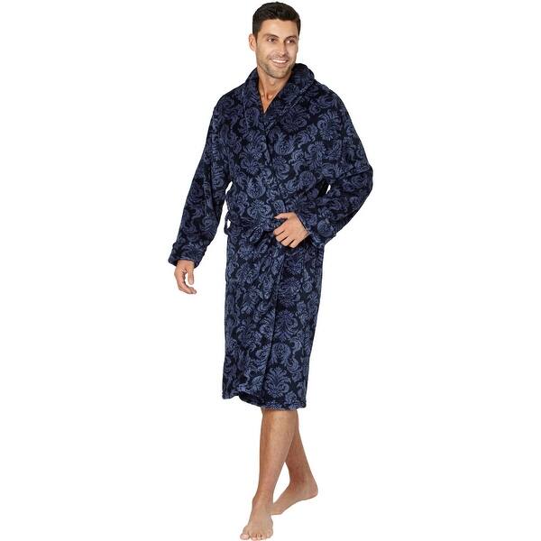 Inner Robe Man Intimo Men's Paisley Corel Robe - Bed Bath & Beyond - 31490080