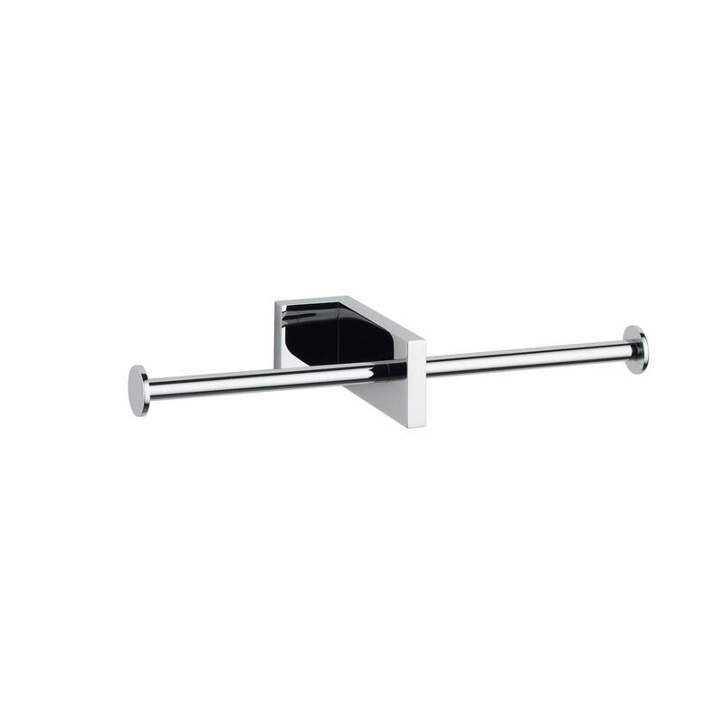 WS Bath Collections Modern Wall Mounted Tissue Holder from the Deva - Polished Chrome