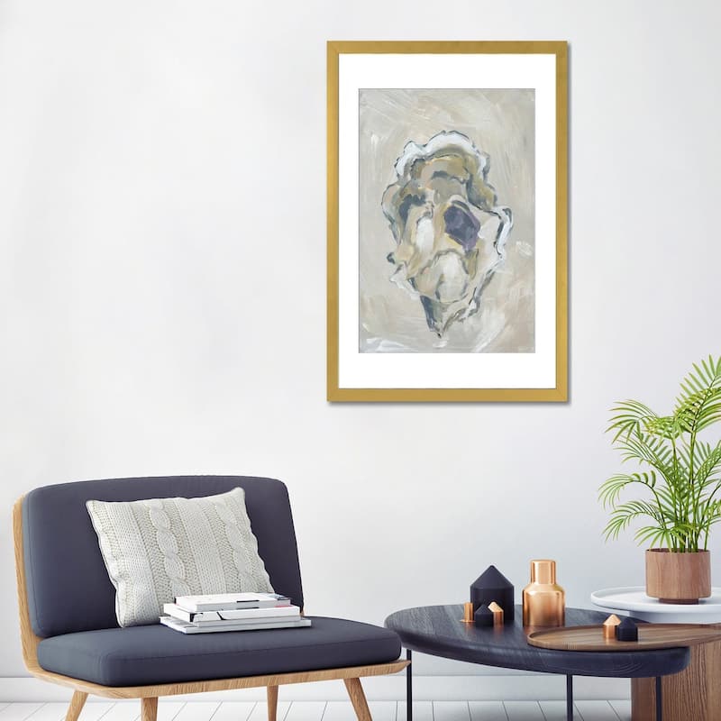 iCanvas "Beige Oyster III" by April Moffatt
