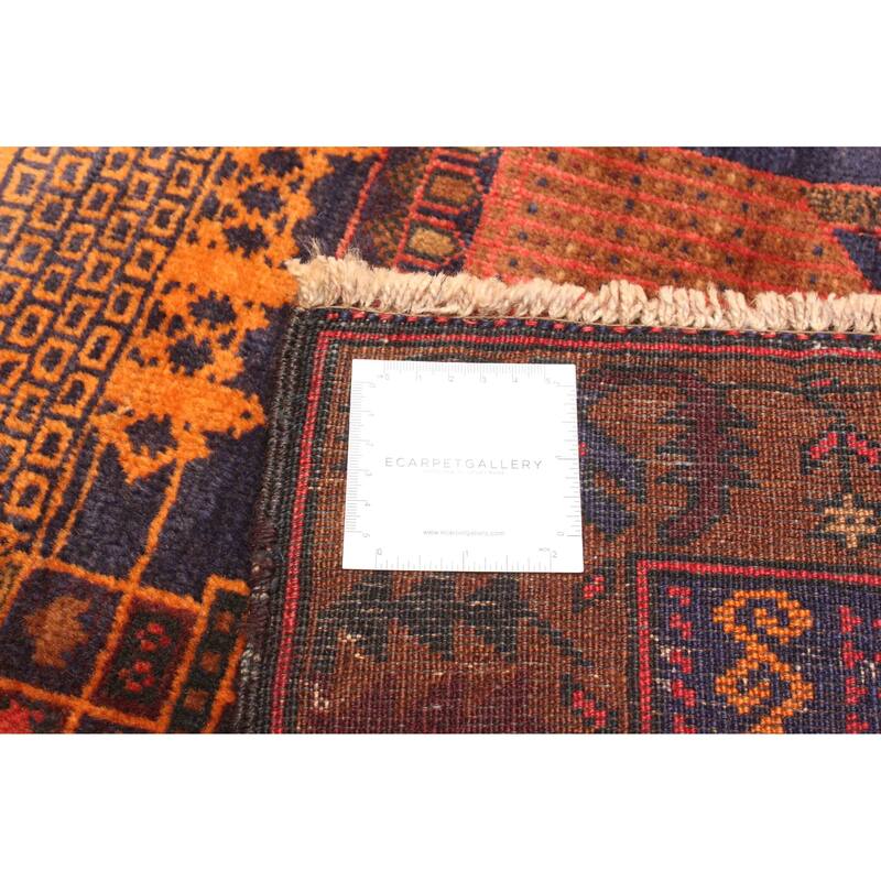 ECARPETGALLERY Hand-knotted Teimani Dark Navy Wool Rug - 3'0 x 4'9