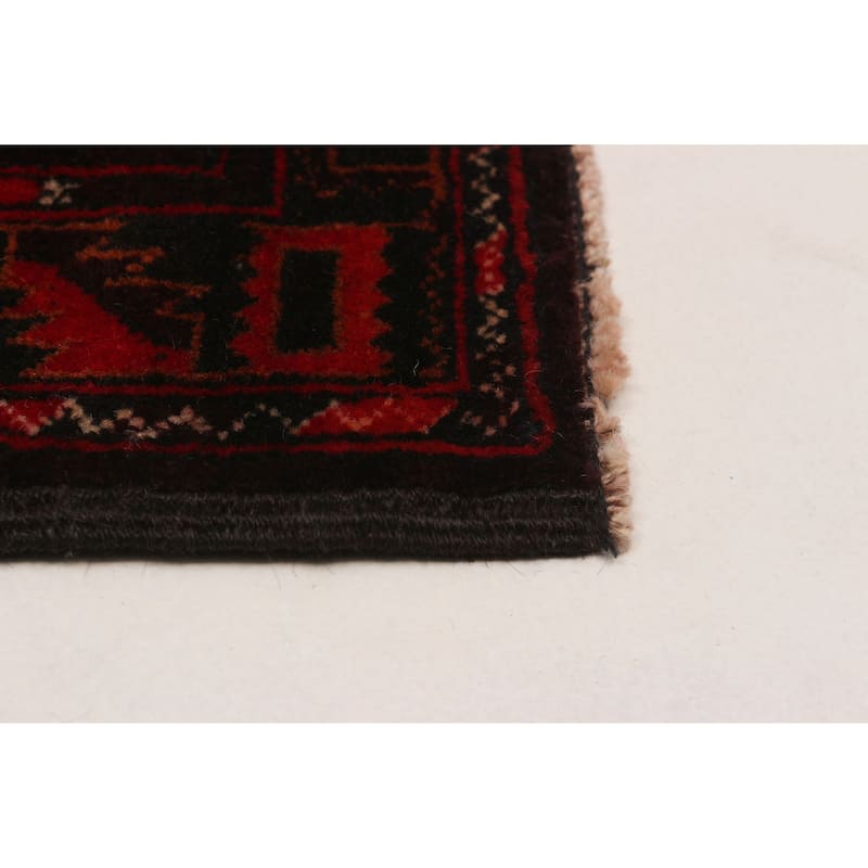 Teimani Red Rug 4'2" x 7'7" - 4'2 x 7'7