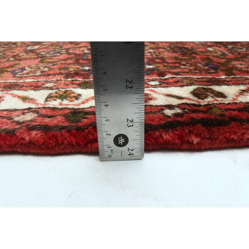 ECARPETGALLERY Hand-knotted Andelz Red Wool Rug - 2'10 x 11'1