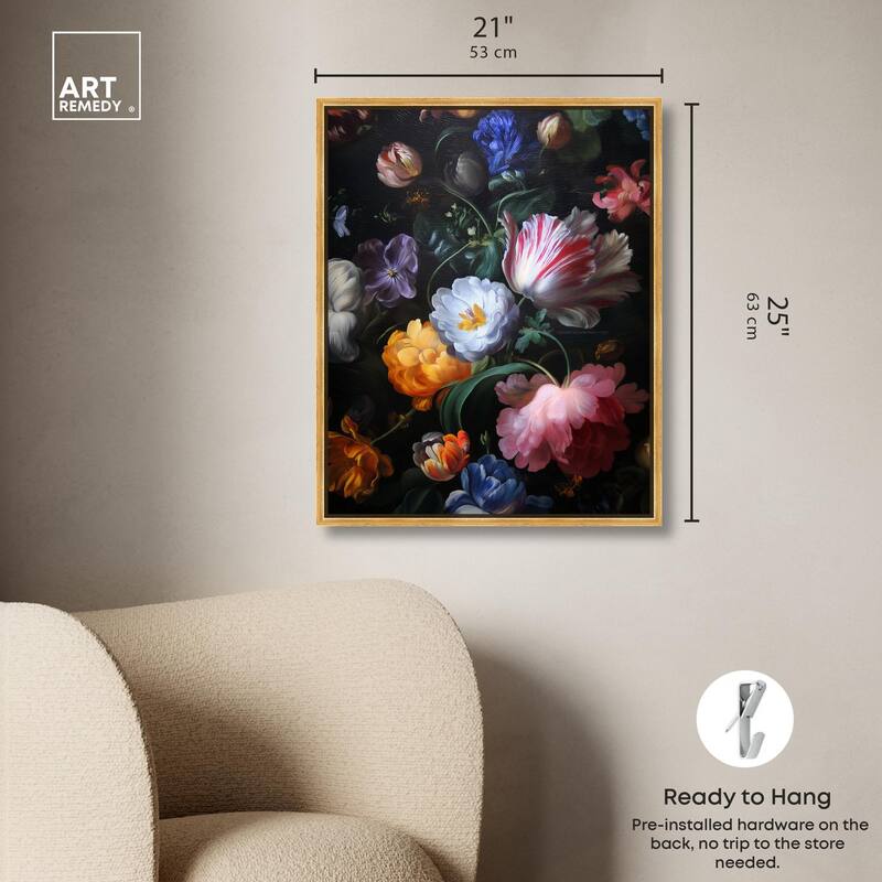 Aleia Baroque II Canvas by Art Remedy