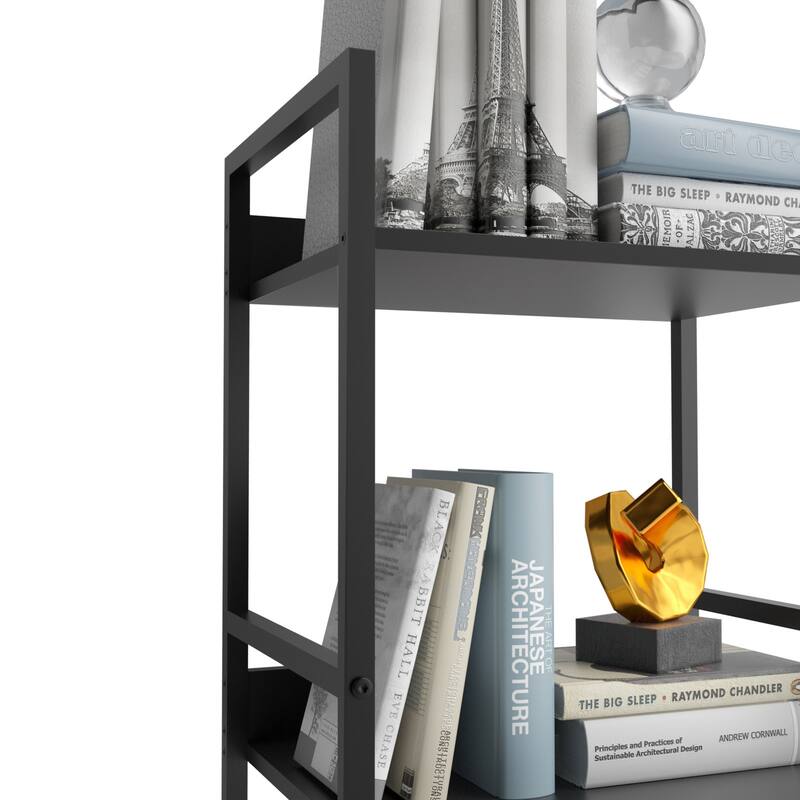 5-Tier Bookshelves with Drawer