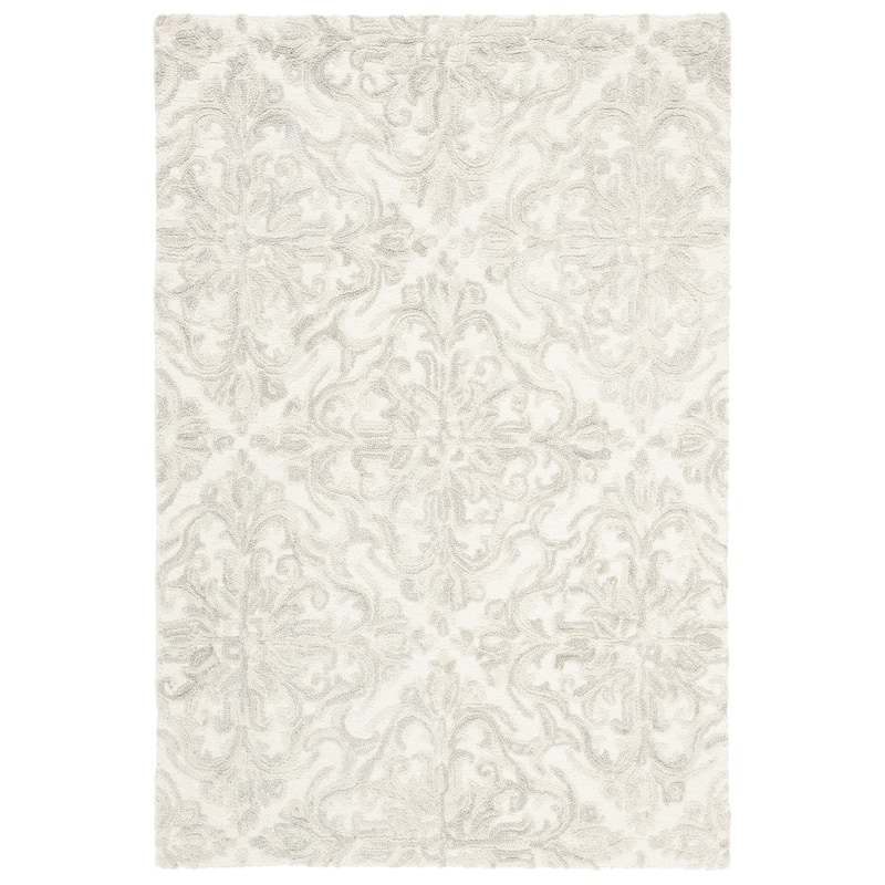 SAFAVIEH Handmade Blossom Letty Modern Floral Wool Rug