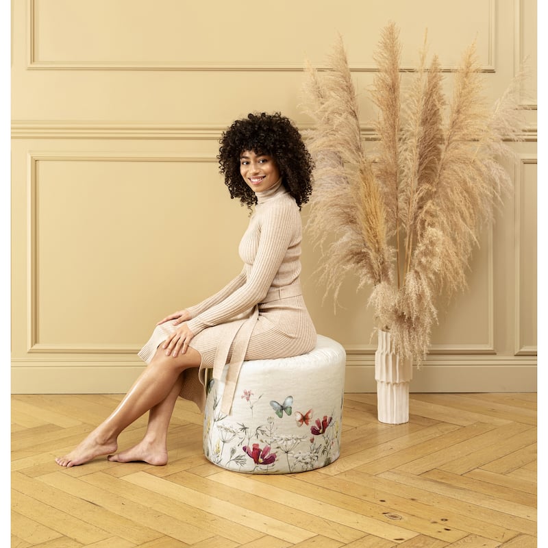 Dotcom Butterfly Bean Bag Pouf