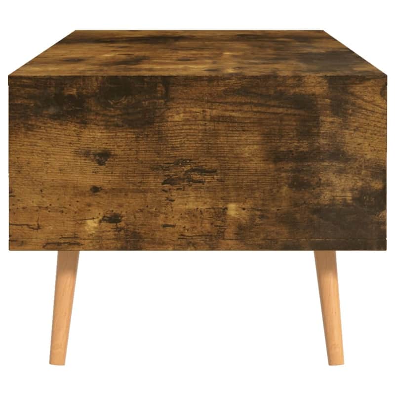 vidaXL Coffee Table End Table Living Room Accent Sofa Table Engineered Wood - 39.4" x 19.5" x 16.9"