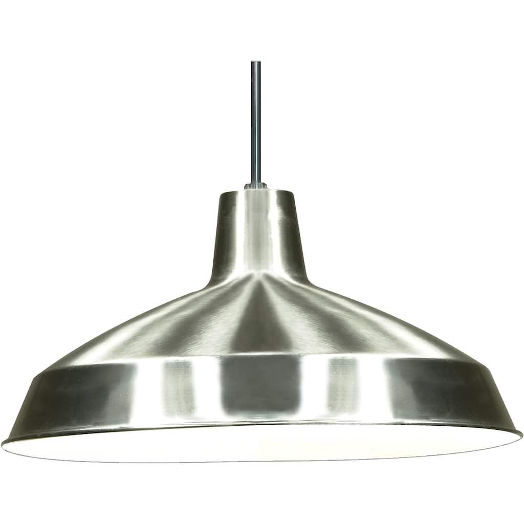 Transitional pendant light nickel hanging light glass, metal kitchen light