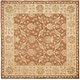 preview thumbnail 4 of 37, SAFAVIEH Handmade Antiquity Altha Traditional Oriental Wool Rug 8' Square - Brown/Taupe - Square