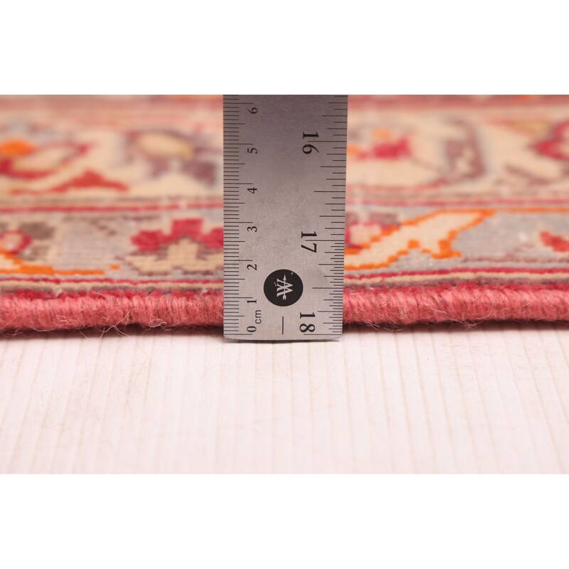 ECARPETGALLERY Hand-knotted Antalya Vintage Burgundy Wool Rug - 9'9 x 12'10