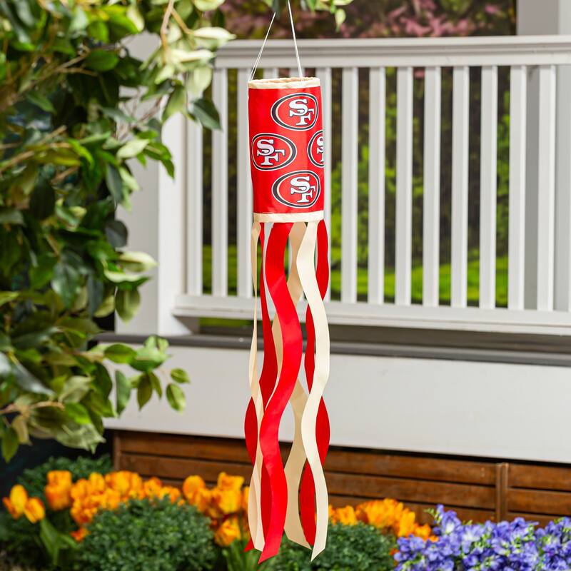 40" NFL Team Sublimated Fabric Windsock - 49ers