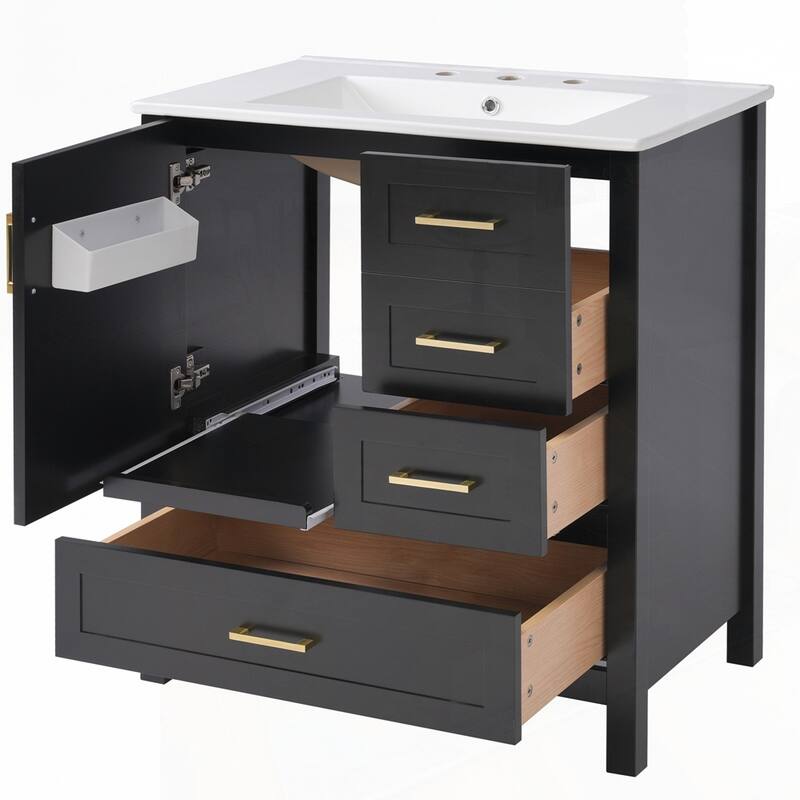 Bathroom Vanity with Sink Combination Set