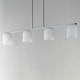 preview thumbnail 6 of 9, Maxim 21236 Scoop 4 Light 46" Wide Linear Pendant